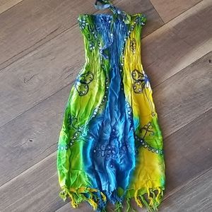 Girls swim Hawaiian swim cover